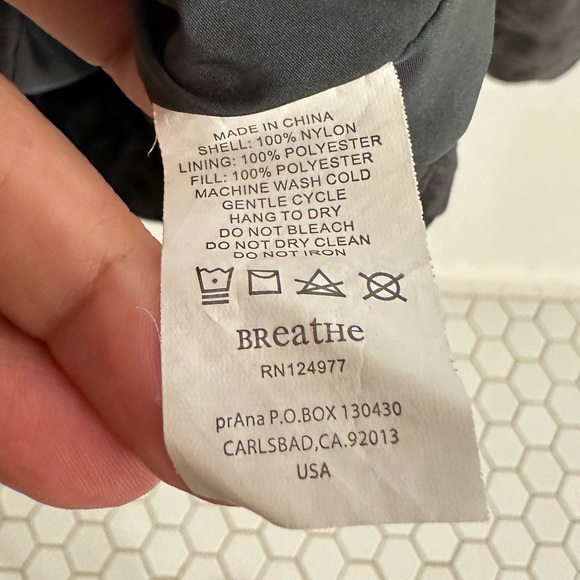 Prana slate gray jacket, size L - Picture 7 of 10